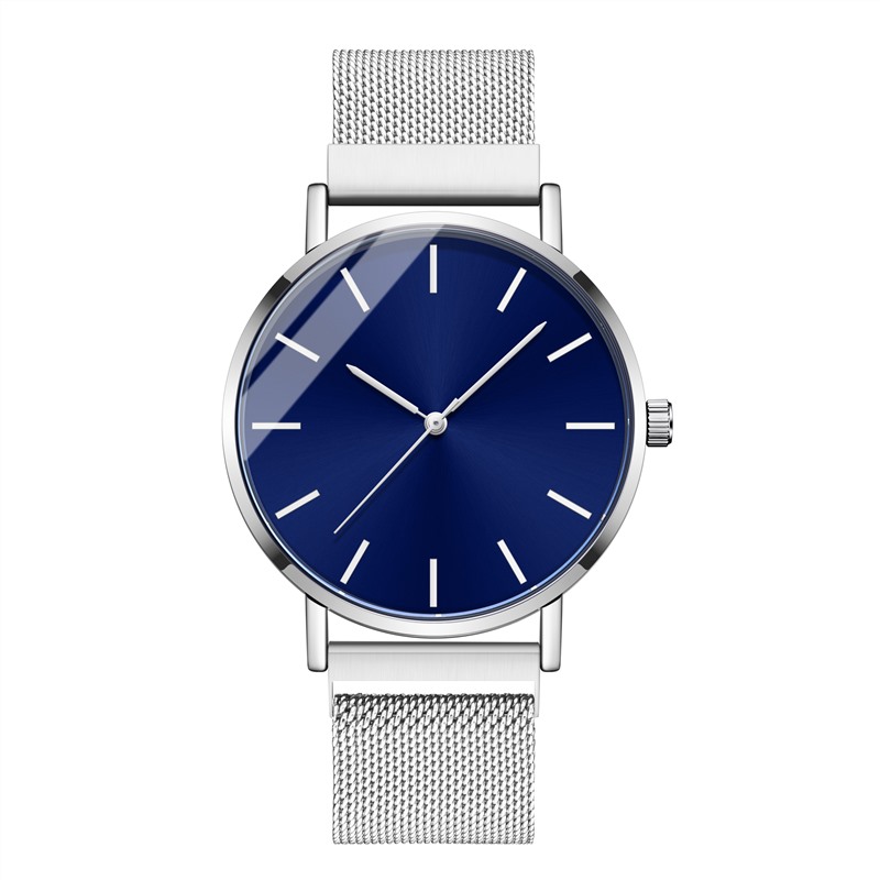 4085DA4B-0E9B-E0A8-D97D-BE9C0BD3CECF-1.jpg High Quality Minimalism Thin Men and Women Watch Stainless Steel Magnetic Mesh Strap Quartz Watch Gift Men Wristwatch No logo - Image 1